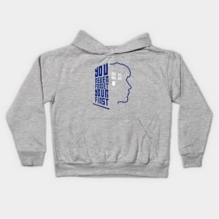 You Never Forget Your First - Doctor Who 8 Paul McGann Kids Hoodie